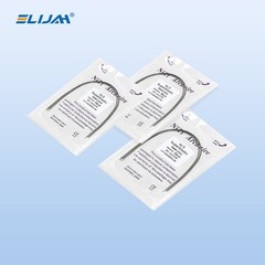 Dental Orthodontic Arch Wire Super Elastic Niti Round Rectangular Natural Form