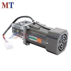 AC Gear Motor 120W 110V 18RPM 80K Ratio Worm Drive Speed Control CW/CCW 14mm