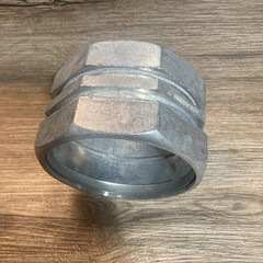Arlington 4” EMT compression Connector Rain And Concrete Right 839