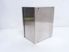 246626 New-No Box; SCE SCE-10086ELJSS Wall Mount Enclosure; SS; 10″ x 8″ x 6″