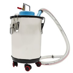 30L Pneumatic Industrial Wet Dry Vacuum Cleaner Iron Chip & Oil Suction Machine