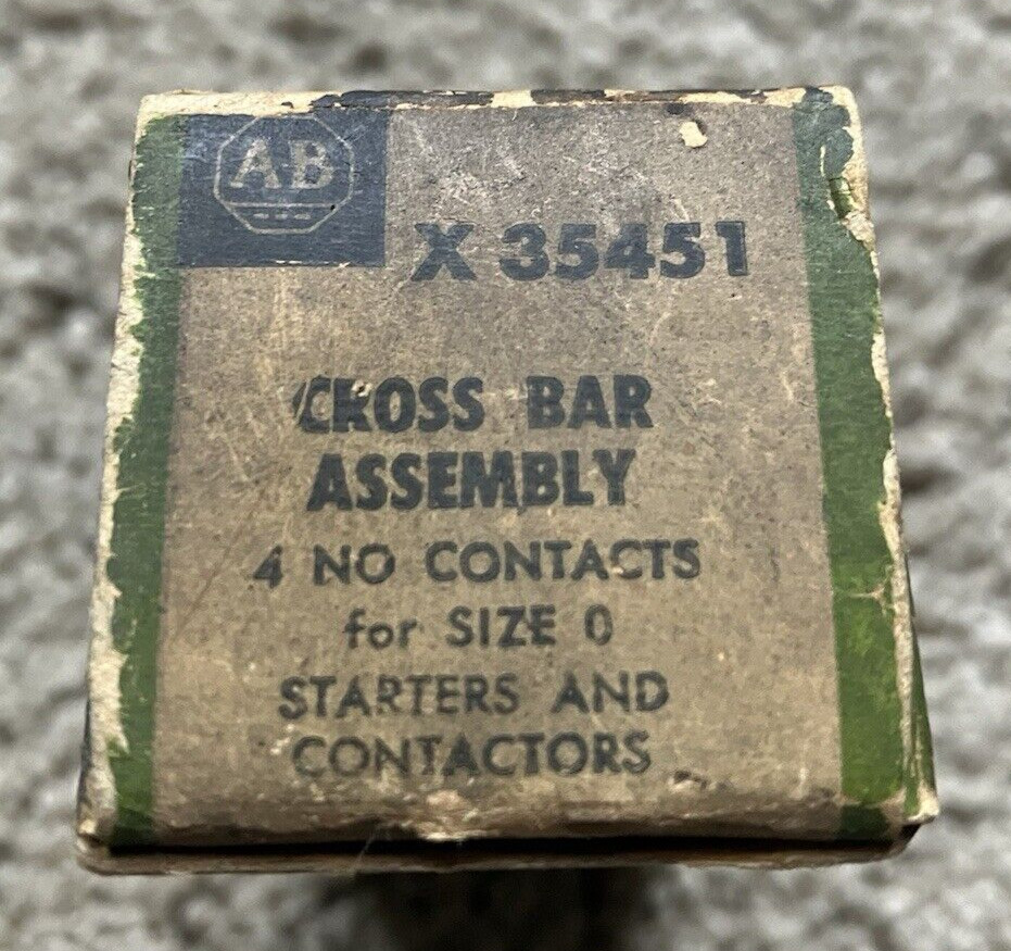 Allen Bradley X35451 Cross Bar Assembly 4 x NO Size 0