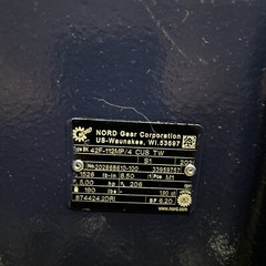 Seepex gearmotor SK42F-112MP/4 CUS TW, 5 HP, Class F , 3×230/460 Vac, Nord Gear