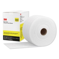 3M Easy Trap Duster White Cloth Disposable Dusting Sheet 55654W 8″ x 125 ft