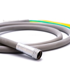 1Pcs Dental Silicone Turbine Handpiece Tubing Hose Connector 2Holes / 4 Holes