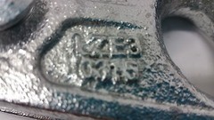 TC-5F GALVANIZED 26,900# Guy Wire Cable Eye Clevis, PLPCN, TC.5F0006546,LZE40315