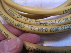 42ft+ PEARCE/MARROQUIN Romex 12/3 Copper Wire w/Ground Type NM-B 600V