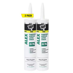Alex Painter’s 10.1 oz. White All-Purpose Acrylic Latex Caulk New(2 Pack)
