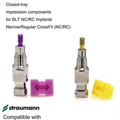 US ITI Straumann B0ne Level Transfer Impressions Coping Open/Closed Tray NC/RC