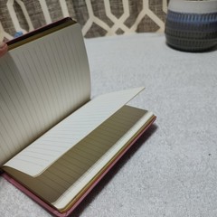 NEW Opalhouse Monogram M Journal, 5″x 7″ 96 Sheets, Mauve & Purple Covers