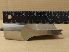 Sonic Welder Horn 3.5″ X 5.25″ X 1.5″ – Titanium, Tapped Mounting Hole