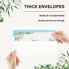 50 Pack #10 Business Envelopes Self Seal White 4 1/8 x 9 1/2 Inches for Mailing