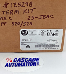 NEW SURPLUS ALLEN-BRADLEY 25-JBAC POWERFLEX 520 NEMA 1 IP30 KIT FRAME C