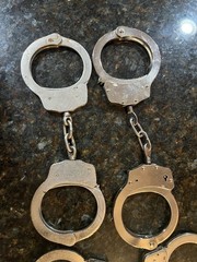 Smith & Wesson Hand & Ankle Cuffs Lot Of 7 Read