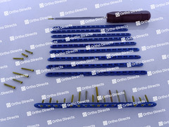 LCP Narrow Locking Plates 4-16 Holes W/ Screws 78 Pcs Surgical Set Tianium Grade