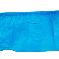 100pcs Blue Disposable Non-woven Shoe Covers Non-slip Wear-resistant Shoe Covers