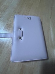 Christian Dior Authentic Journal Notebook Pink With Cover From JAPAN NEW