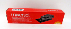 Universal Deluxe 3 Hole Punch 12 Paper Sheets Capacity Adjusts To 2 Holes NEW