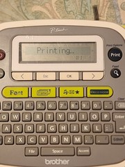 Brother P-Touch Model PT-D200 Label Printer No Power Cord Works