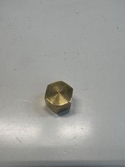 NEW 6pcs Brass Pipe with 6 Rubber Gasket, 1/4 Inch NPT 0.25 inch 1/4″ NPT