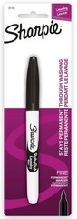 Sharpie Rub-A-Dub Permanent Laundry Marker Fine Black – Pack of 1