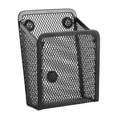 Magnetic Pencil Holder,Mesh Stainless Steel Pen Basket, Metal Writing Utensil St