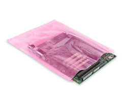 Pink Anti-Static Bags Lay Flat Open Top Boards Electronics PAS 2 Mil Antistatic