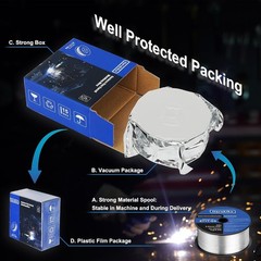 Gasless E71T- MIG Welding Wire – .030 Inch, 1KG, Perfect for All Positions