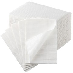 50pcs Dental 13×18″ Patient Bibs Waterproof Bibs 3Ply Medical Tattoo Towel Cover