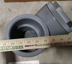 NEW Hayward YS20400S 4″ CPVC Y Strainer SOC FPM
