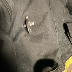 Firefighter Janesville Lion Apparel Turnout Bunker Coat 50 X 32S 2XL 2010 BLACK