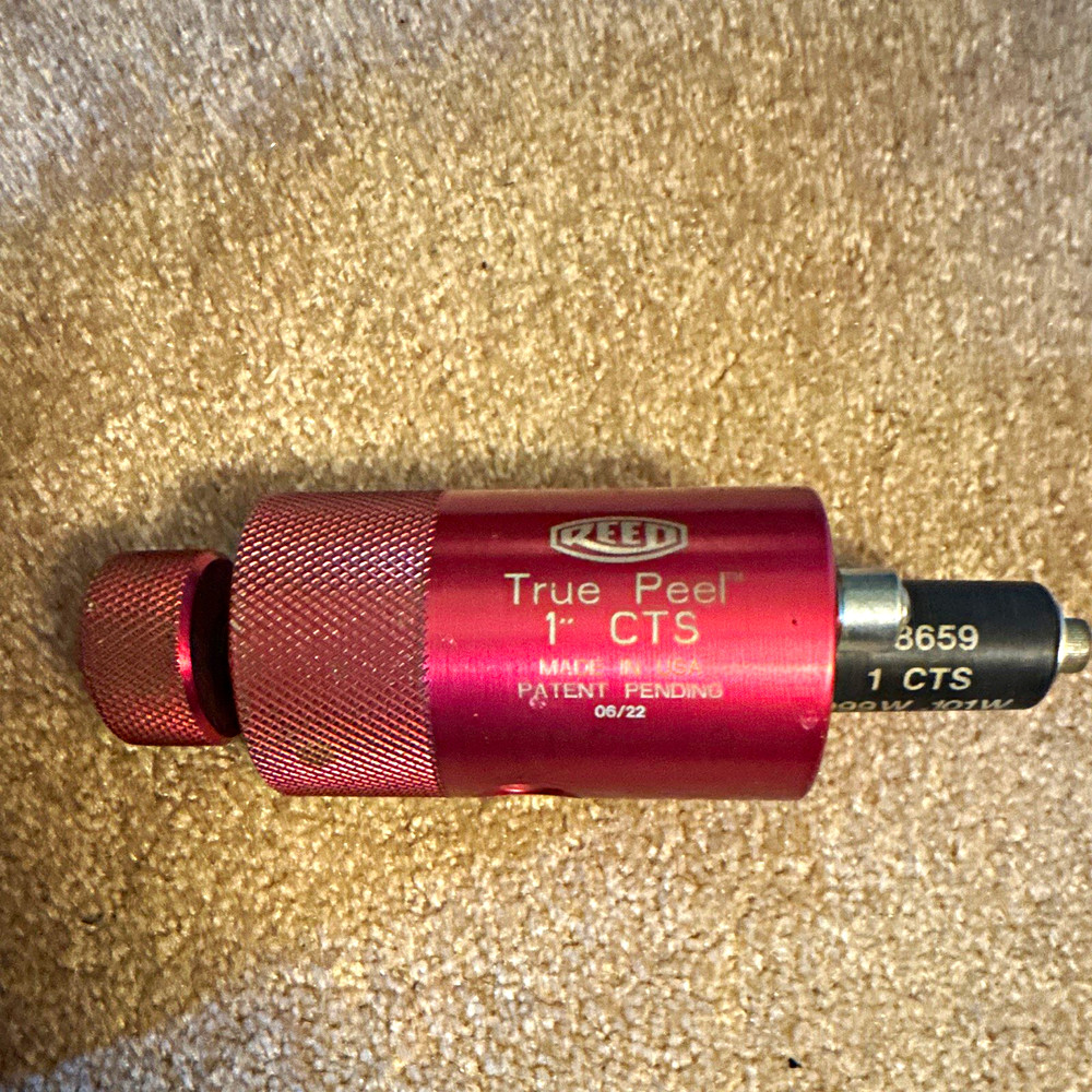 REED True Peel PE Prep Pipe Tool 1″ CTS PEP1CTS11.5 MPN 04636