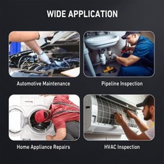 Ralcam Endoscope Inspection Camera Articulating Borescope 3.3FT Flexible Tube