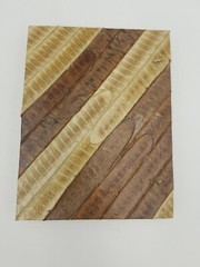 Natural Paper Leaves Cover w/Recycled Paper Notebook/Scrapbook Indonesia