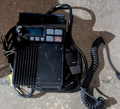 Harris MaCom GE 7100m VHF M7100 Hi power 110 watt radio