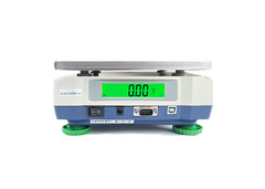 HRB-XG-10001 Precision Balance 10000g x 0.1g Dual Display w/ Stainless Steel Pan