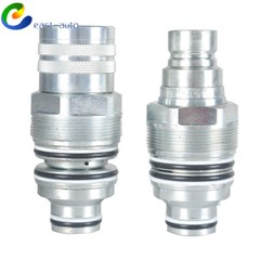 Male & Female Flat Face Coupler Kit For Bobcat S250 S300 S330 S850 A220 A300