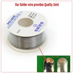 200g 63 37 Tin Rosin Core Solder Wire Electrical Soldering Sn60 Flux .031″/1.0mm