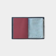 Traveler’s Company TO&FRO Passport Size Zipper Case Blue Gray Japan