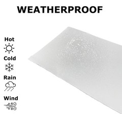 FastSeal RV Roof Tape 4in x 50ft White UV Sealant Compatible with Eternabond