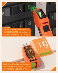 Circuit Breaker Finder Kit with OutletTester GFCI Testers for AC Circuits
