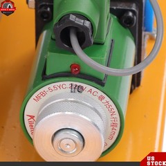 750W Electric Hydraulic Pump 10000 PSI 110V 60Hz 8L Capacity, Single Acting