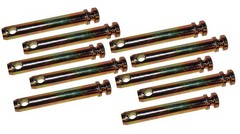 10Pk AgraLink 5-1/2″ Cat1 Top Link Hitch Pin for Tractors Attachment Accessories