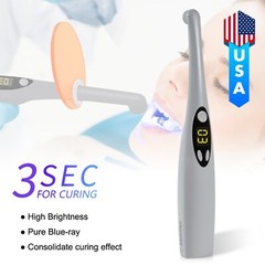 Dental Wireless 3 Second LED Curing Light Cure Lamp High Power curing light OR