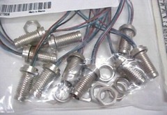 Lot 10 Turck PicoFast Miniature Pin Receptacles, MFS 3F-4.5IN/CS10987 Electrical