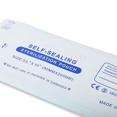 200PCS Self Seal Pouch Sterilization Bag Pouches Dental Medical 3.5″ x 10″