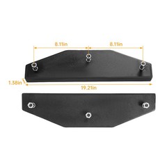 For John Deere 310 310E 325 410 710 Backhoes 4 Stabilizer Street Pad #AT195669