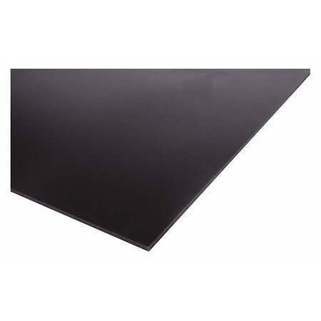 Zoro Select Ps-Uhmw-Rcy-16 Black Uhmw Sheet Stock 24″ L X 12″ W X 0.500″ Thick