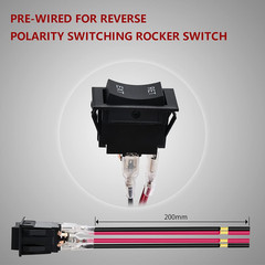 APIELE Momentary Switch Polarity Reverse 4 Pin (ON) off (ON) RV Power Jack DPDT