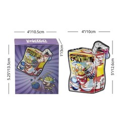 25 Sets Foil Mylar Bags Smell Proof Resealable Zip Seal Pouch 3.5g For Candy
